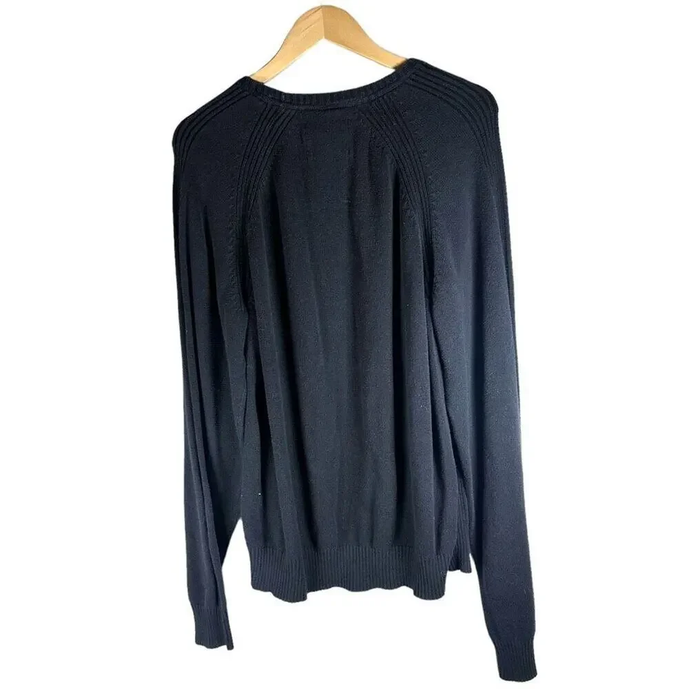 Guess Vintage Y2K Knit Woven Sweater Men’s XXL - Casual Preppy Designer Luxury - Picture 3 of 13